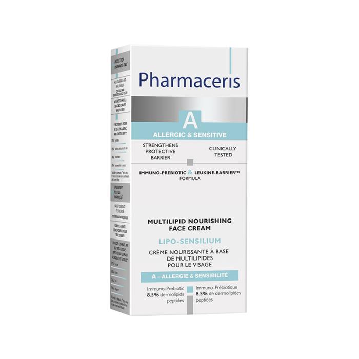 PHARMACERIS A Lipo-Sensilium barojošs sejas krēms 50 ml