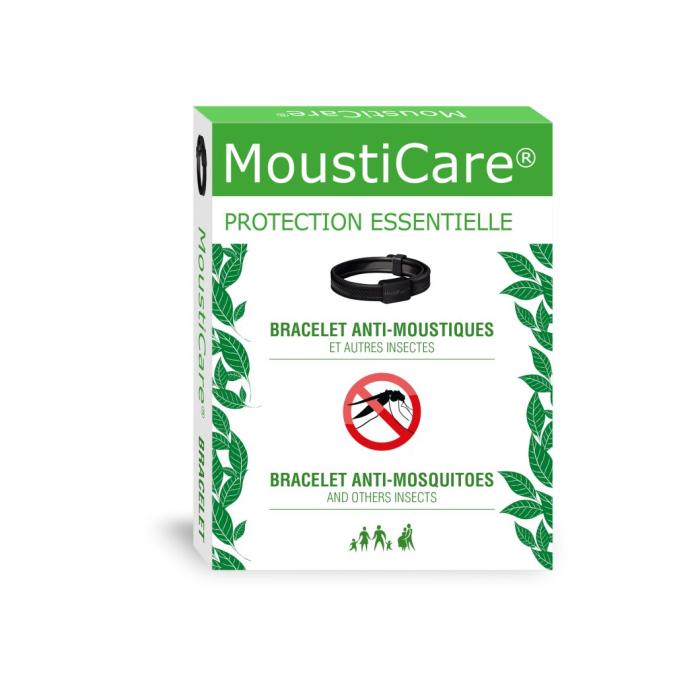 MOUSTICARE aproce pret insektiem (melna) N1