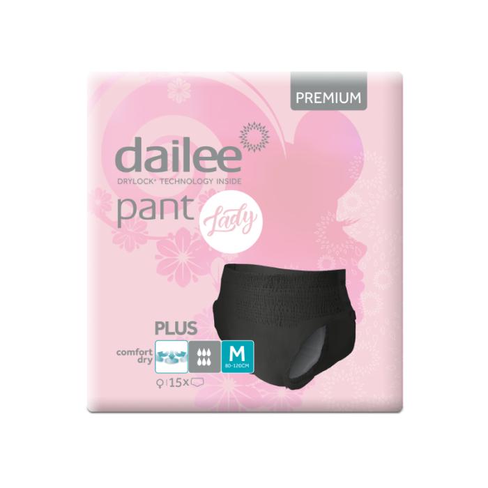 DAILEE Pant Premium Plus Lady higiēniskās biksītes melnas M (80-120 cm) N15