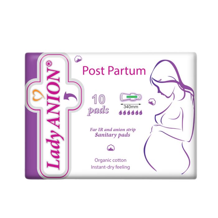 LADY ANION Post Partum pēcdzemdību higiēniskās paketes N10