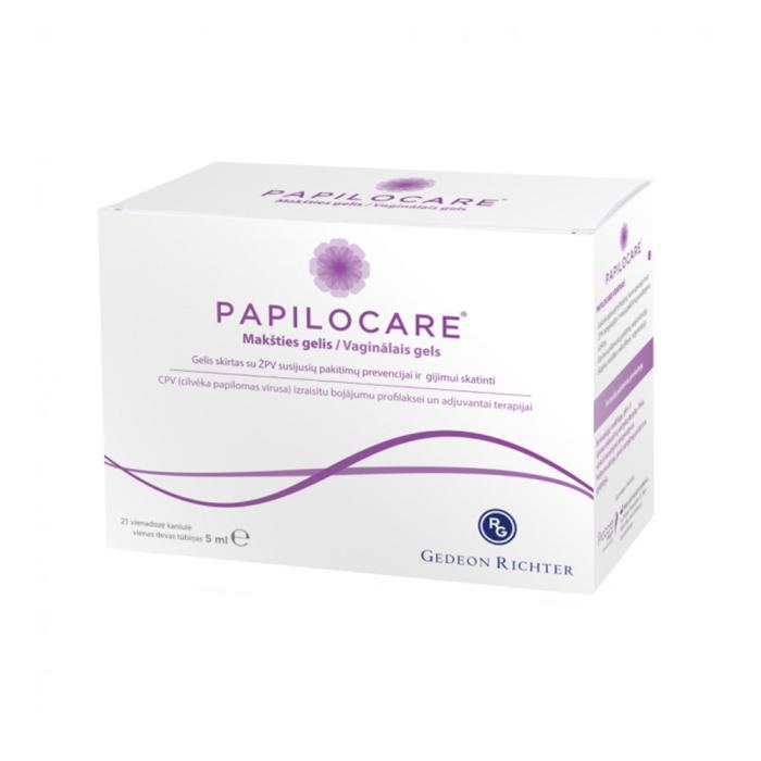 PAPILOCARE vagināls gels 5 ml N21