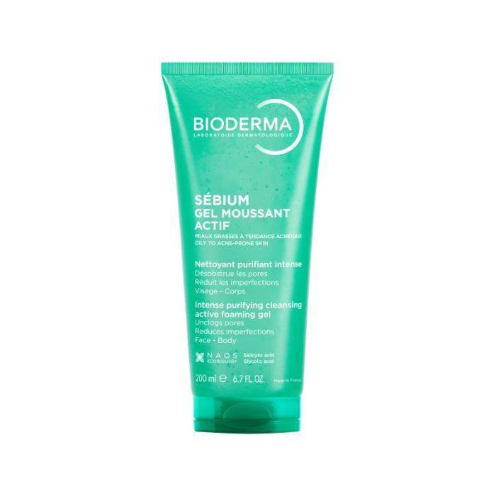 BIODERMA Sebium Gel Moussant Actif putojošs gels 200ml