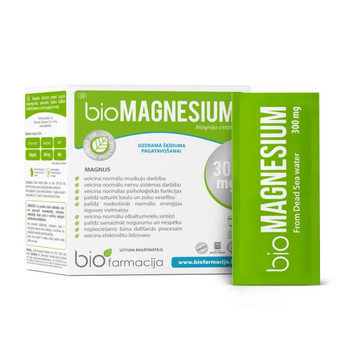 BIOFARMACIJA BIOMAGNESIUM 300mg pulveris N28