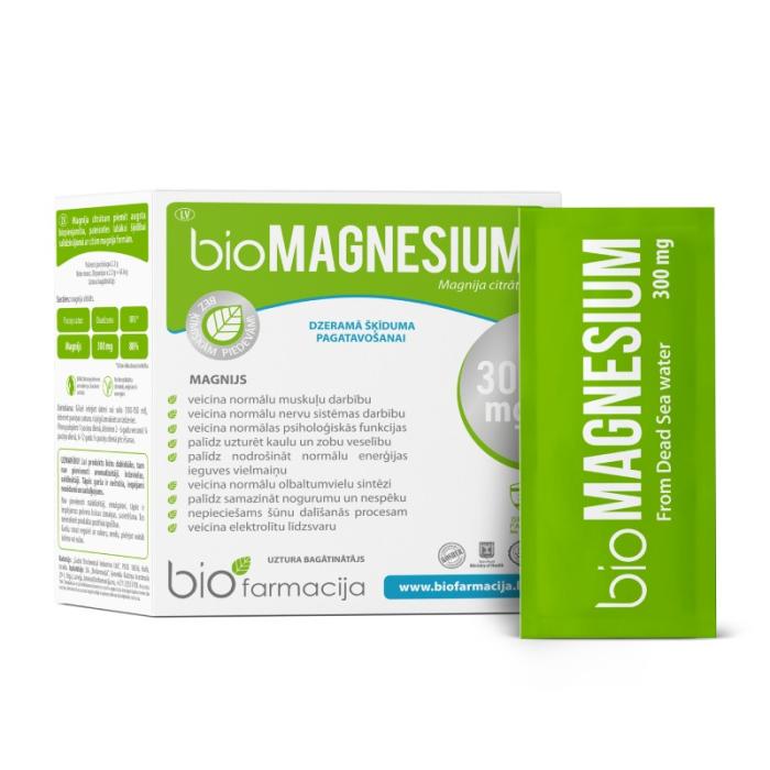 BIOFARMACIJA BIOMAGNESIUM 300mg pulveris N28