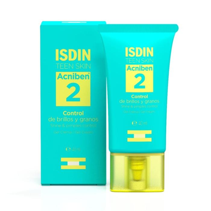 ISDIN Acniben mitrinošs gels-krēms aknes mazināšanai 40ml