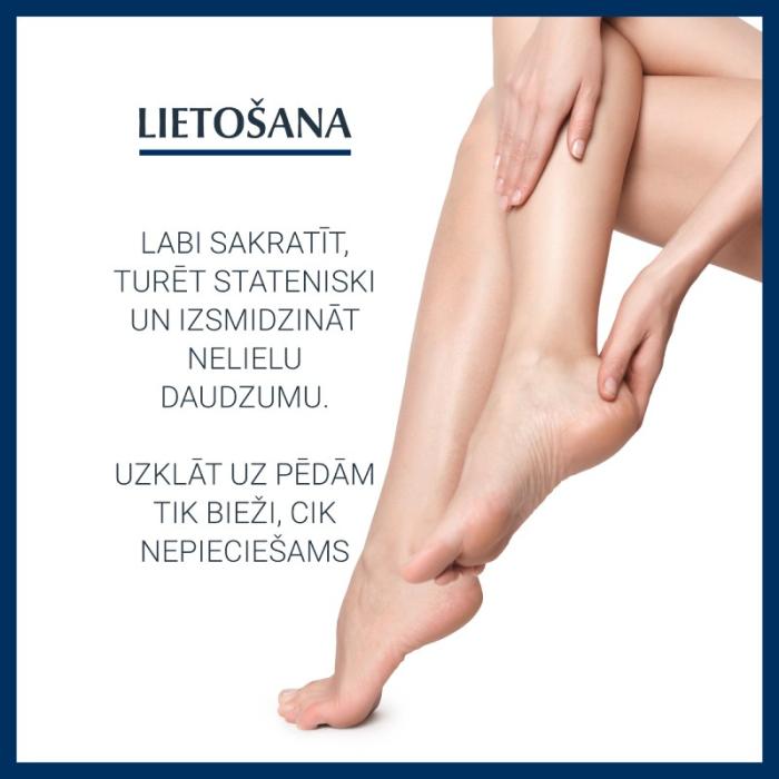 EUCERIN UreaRepair Plus 10% putas ļoti sausām un raupjām pēdām 150 ml