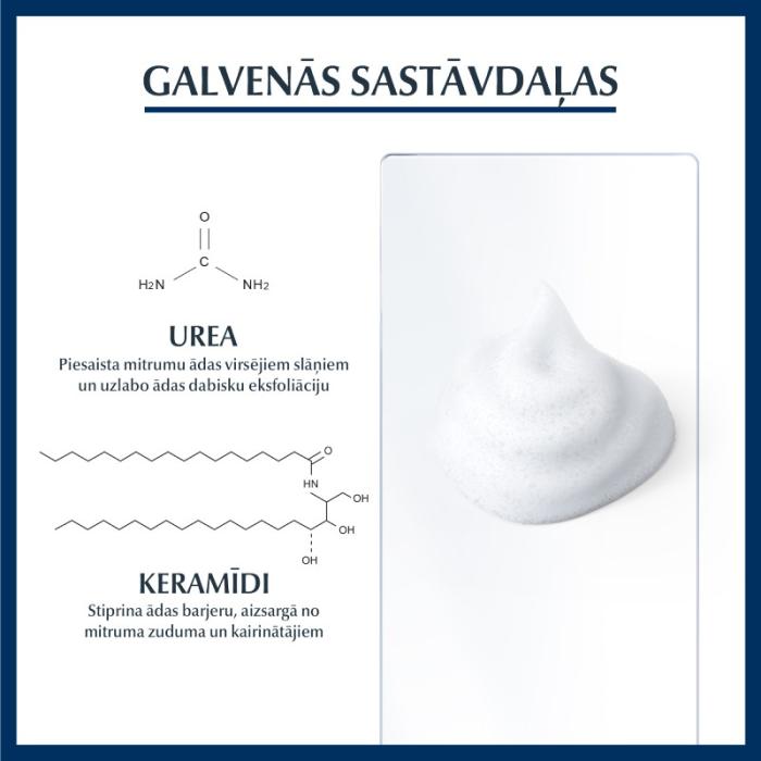 EUCERIN UreaRepair Plus 10% putas ļoti sausām un raupjām pēdām 150 ml