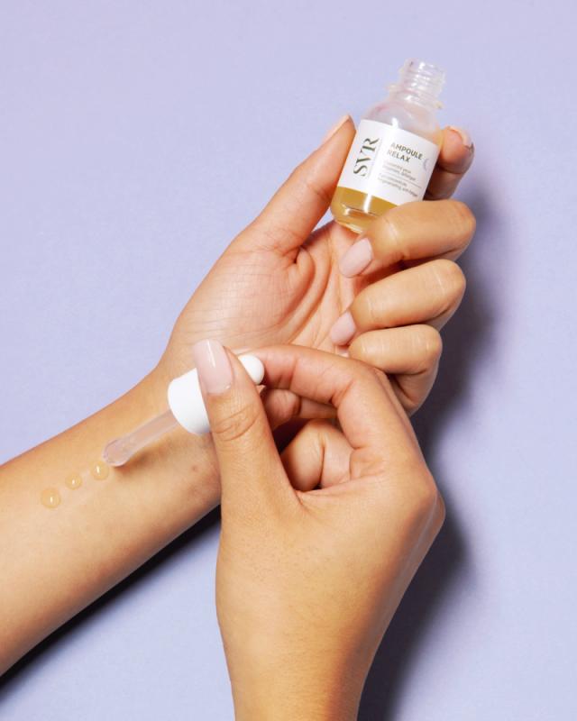 SVR Ampoule Relax nakts acu serums 15 ml