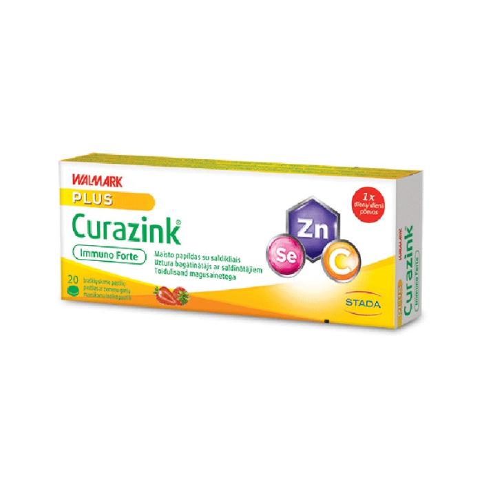 Curazink® Immuno Forte pastilas N20