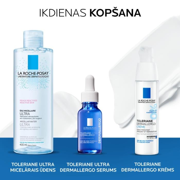 LA ROCHE POSAY Toleriane Dermallergo sausas sejas ādas krēms 40 ml