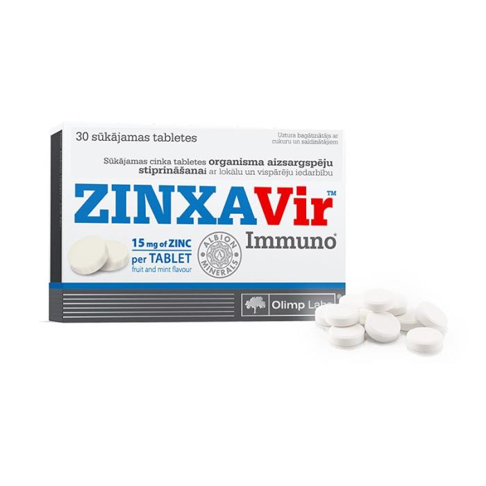 Olimp Labs® ZINXAVir™ Immuno pastilas N30