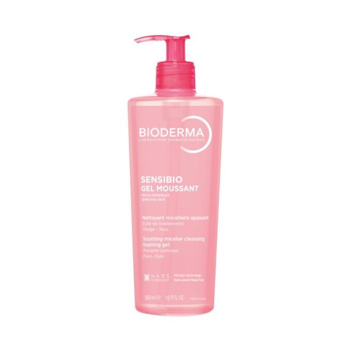 BIODERMA Sensibio attīrošs putojošs gels 500ml