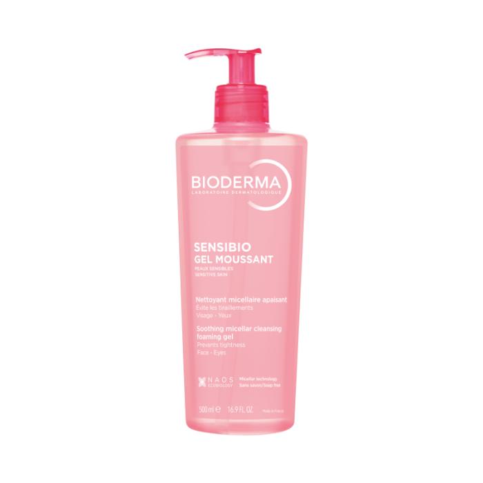 BIODERMA Sensibio attīrošs putojošs gels 500ml