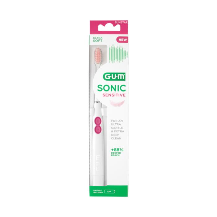 GUM Sonic Sensitive elektriskā zobu birste ultra soft N1