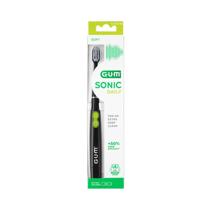 GUM Sonic Daily Black zobu birste