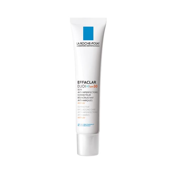 LA ROCHE-POSAY Effaclar Duo + krēms taukainai, problemātiskai ādai ar SPF30, 40ml