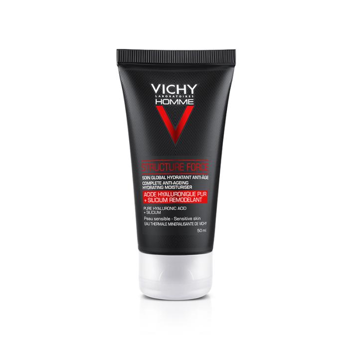 VICHY Homme Structure Force pretnovecošanās krēms vīriešiem, 50ml