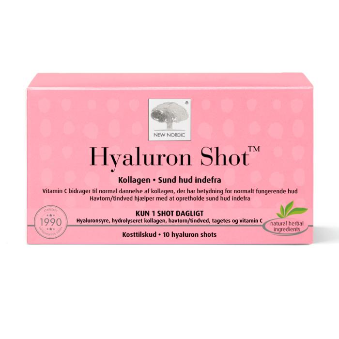 NEW NORDIC Skib Care Hyaluron Shot šķidrums 15mlxN10