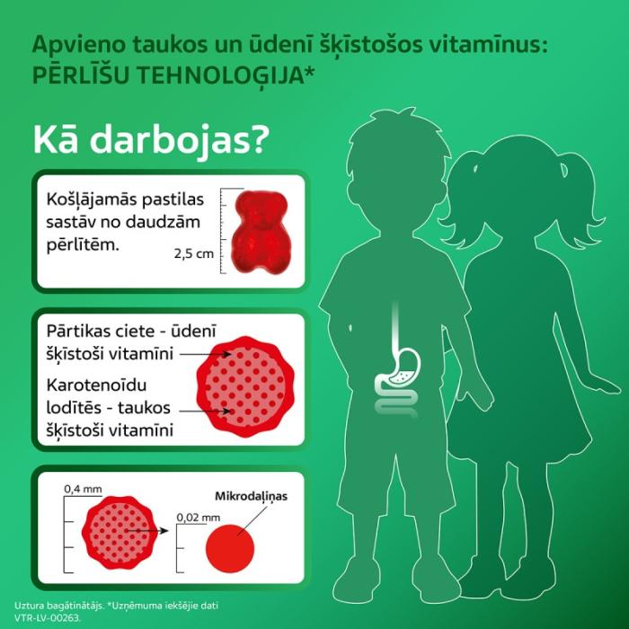 VITIRON Kids School for Brain košļājamās pastilas N50