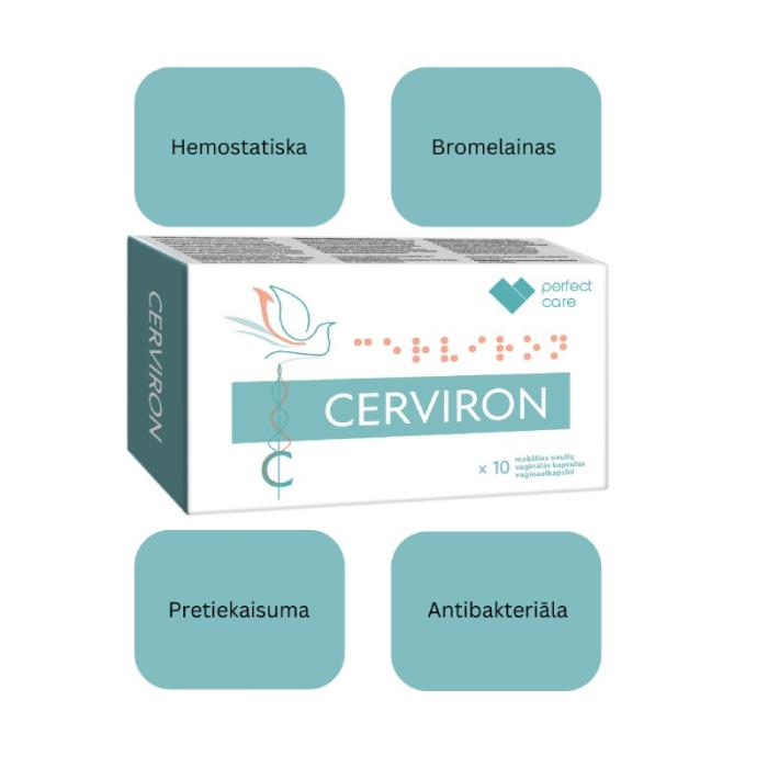 CERVIRON vaginālās kapsulas N10