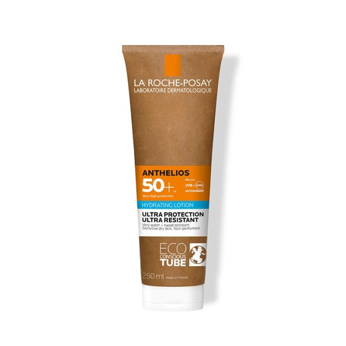 LA ROCHE-POSAY Anthelios mitrinošs saules aizsarglosjons sejai un ķermenim SPF50 250 ml