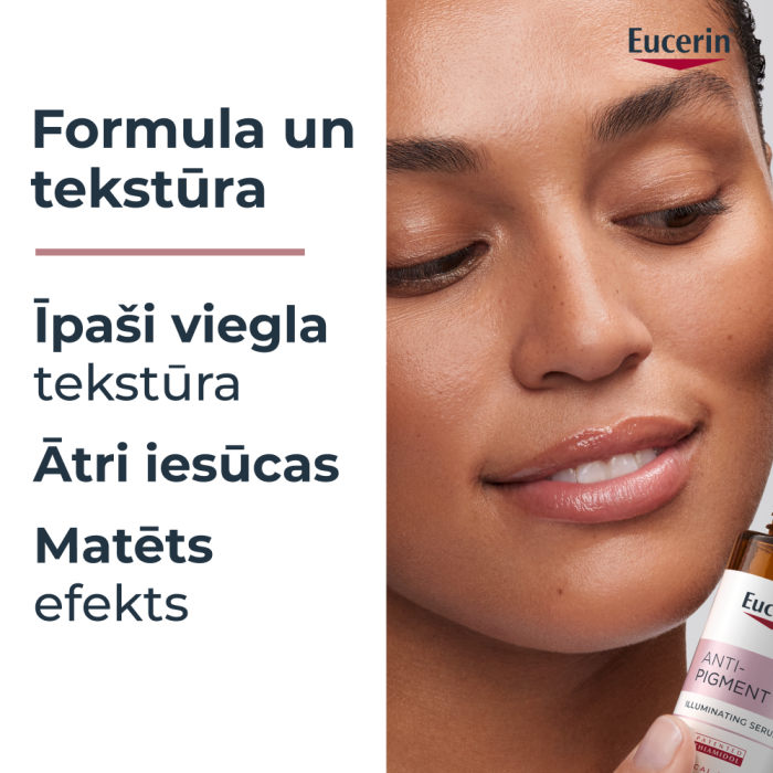 EUCERIN Anti-Pigment ādas toni izlīdzinošs, pilnveidojošs serums 30 ml