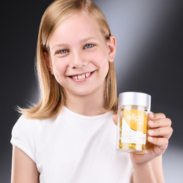 ELLIPS Smooth & Shiny vitamīni matu apjomam, kapsulas 1mlxN50