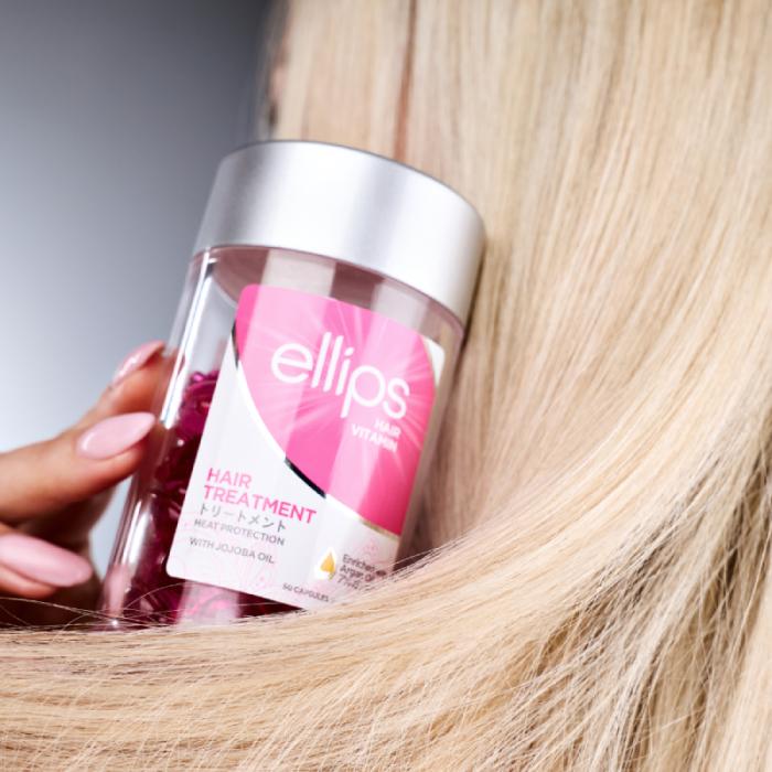 ELLIPS Hair Treatment vitamīni bojātiem matiem, kapsulas 1mlxN50