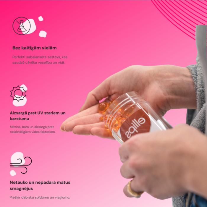 ELLIPS Hair Vitality vitamīni intensīvai barošanai, kapsulas 1mlxN50