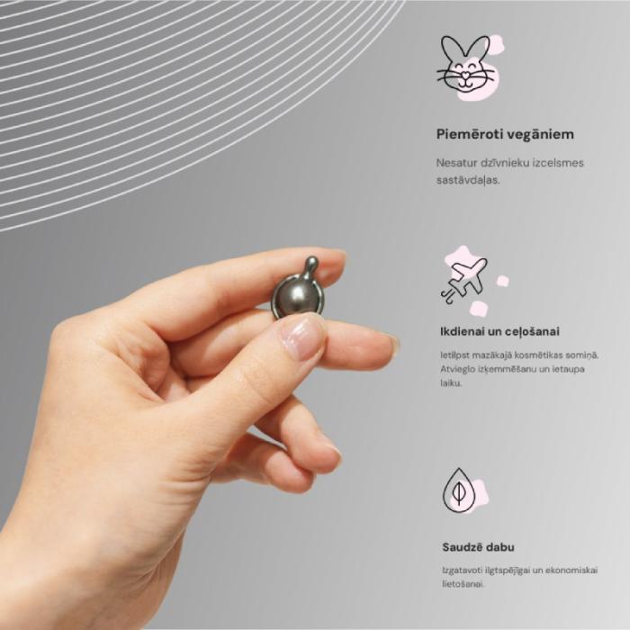 ELLIPS Silky Black Pro Keratin vitamīni tumšiem matiem ar keratīnu, kapsulas 1mlxN50