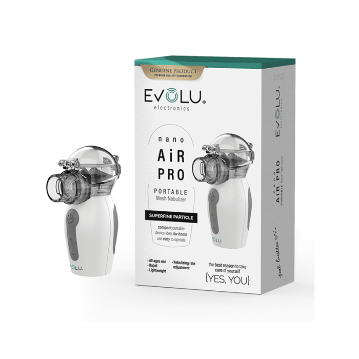 EVOLU Nano Air Pro nebulaizers
