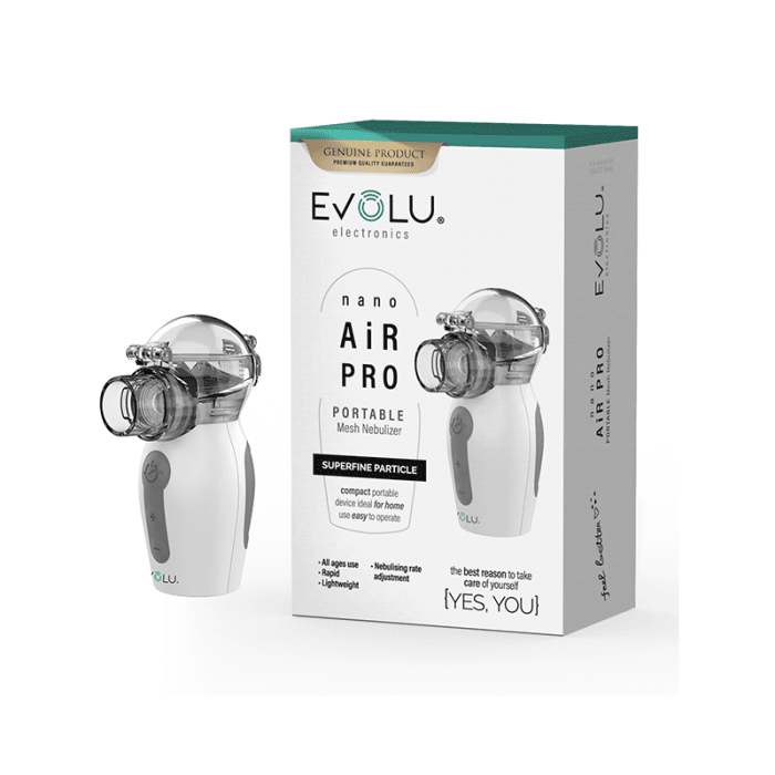 EVOLU Nano Air Pro nebulaizers
