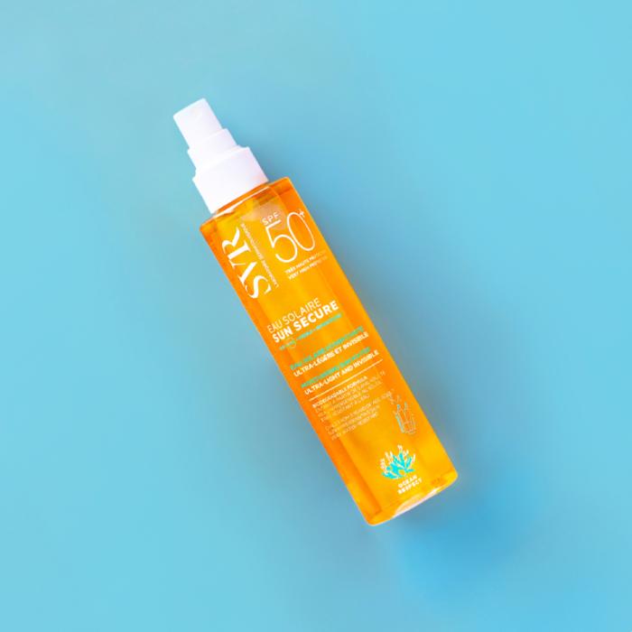 SVR Sun Secure Eau Solaire  SPF50+ divfāžu saules aizsargūdens 200 ml