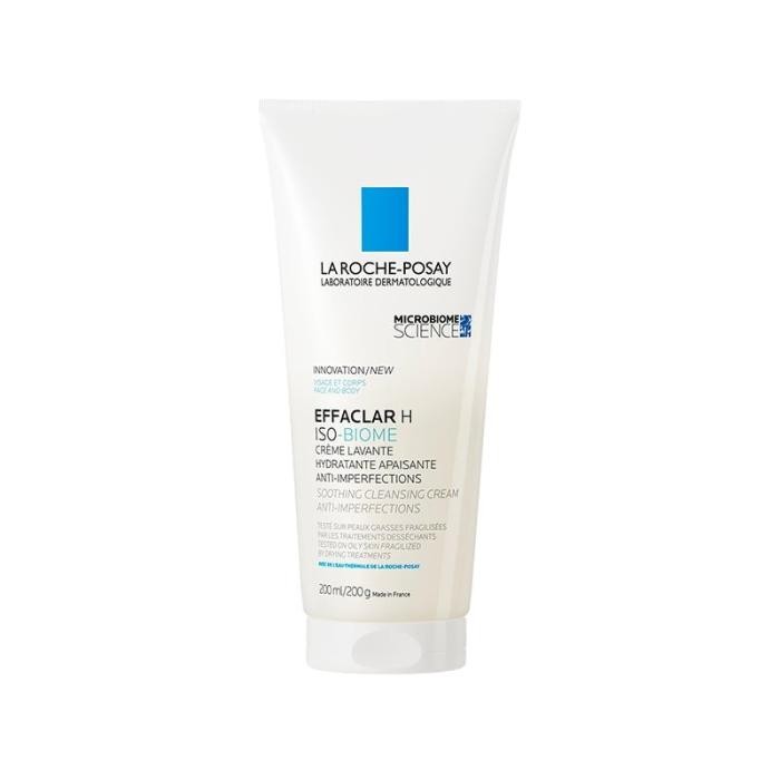 LA ROCHE-POSAY Effaclar H Iso-Biome attīrošs krēms 200 ml