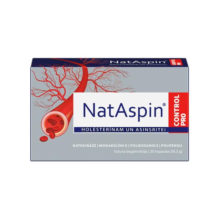 NATASPIN Control Pro kapsulas N30