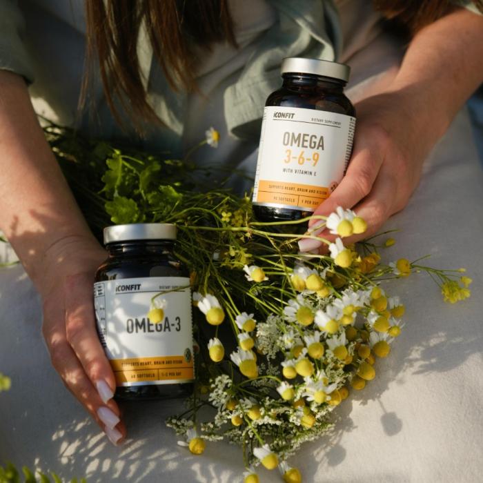 ICONFIT Omega 3-6-9 mīkstās kapsulas N90