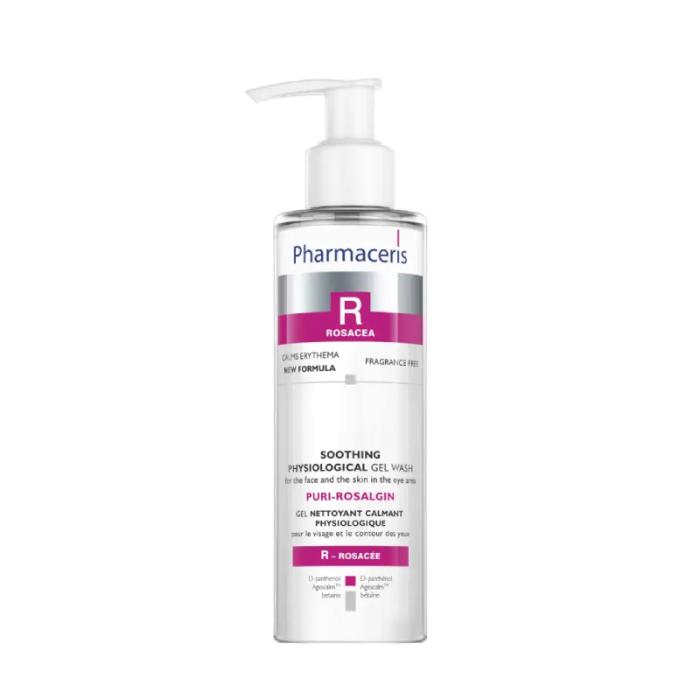 PHARMACERIS R Puri-Rosalgin sejas mazgāšanas gels 190 ml