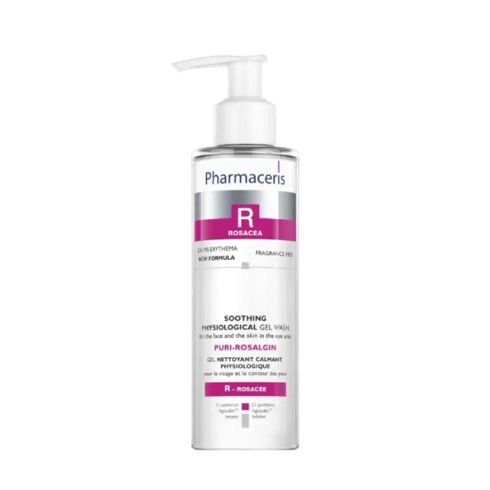 PHARMACERIS R Puri-Rosalgin sejas mazgāšanas gels 190 ml
