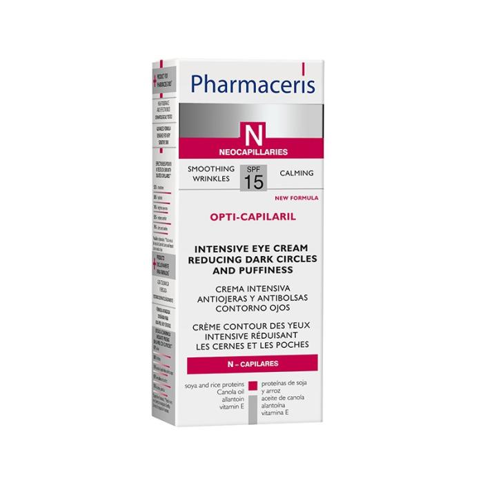 PHARMACERIS N Opti-Capilaril SPF15 acu krēms 15 ml