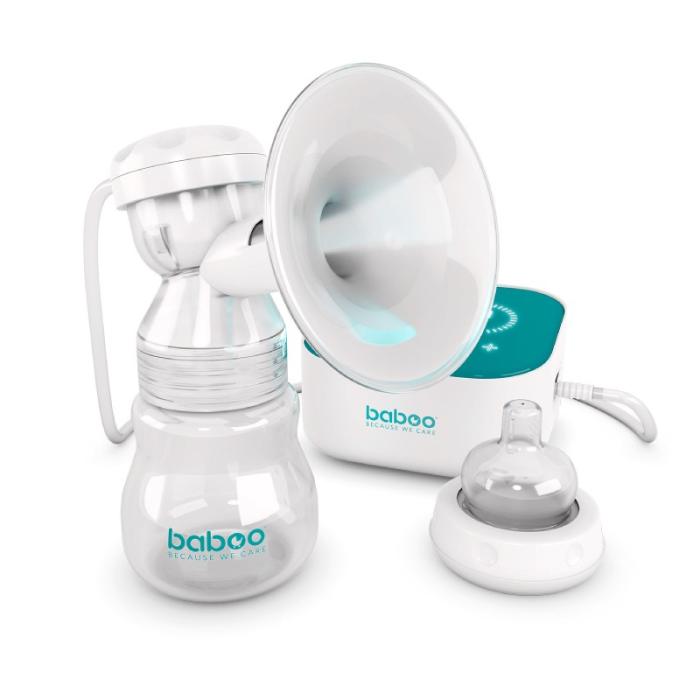 BABOO Elektriskais krūts pumpis ar 3D piena sūknēšanas tehnoloģiju