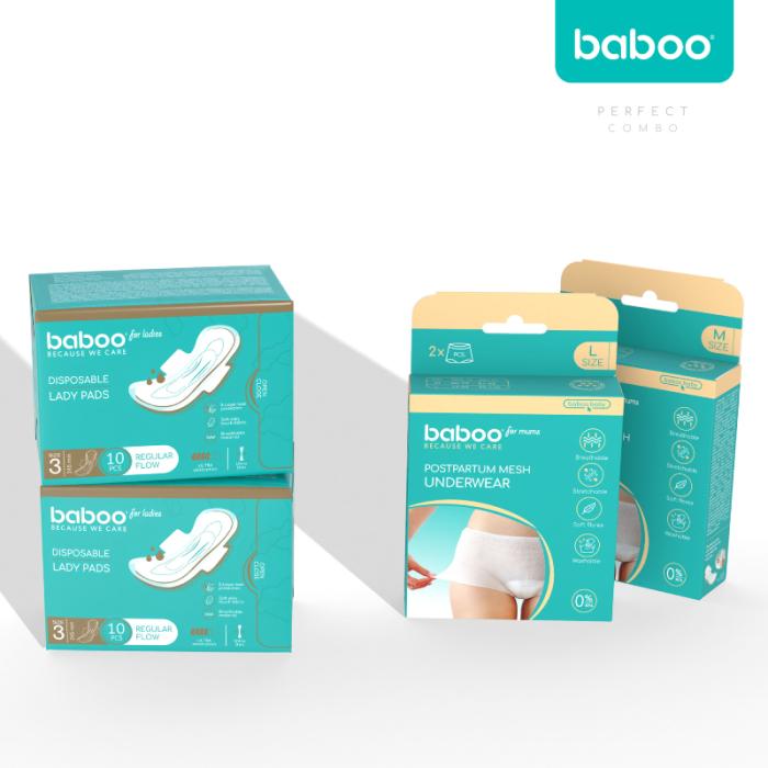 BABOO Pēcdzemdību biksītes, M izmērs N2