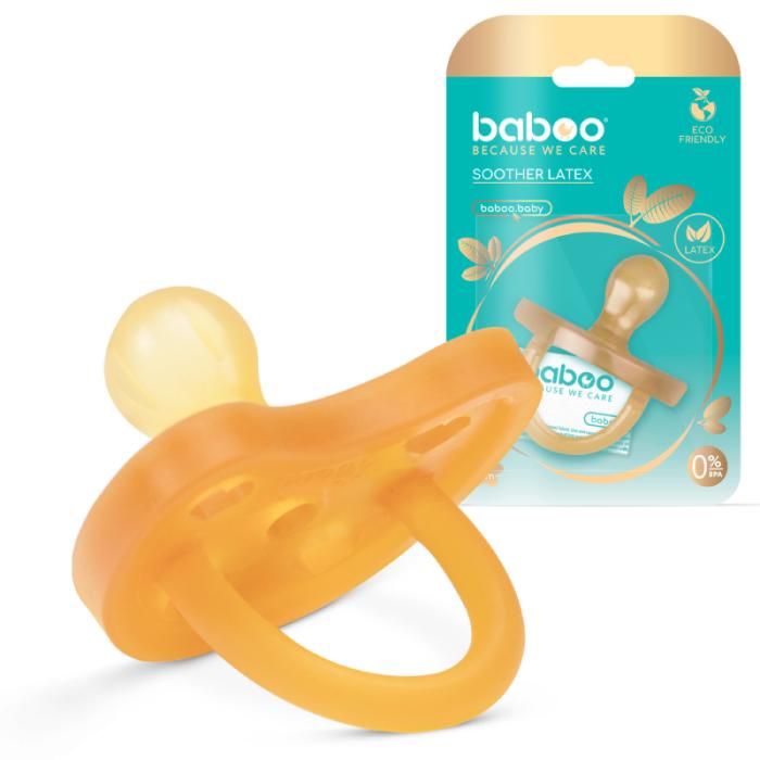 BABOO Lateksa apaļais knupis, 0+ mēnešu vecumam