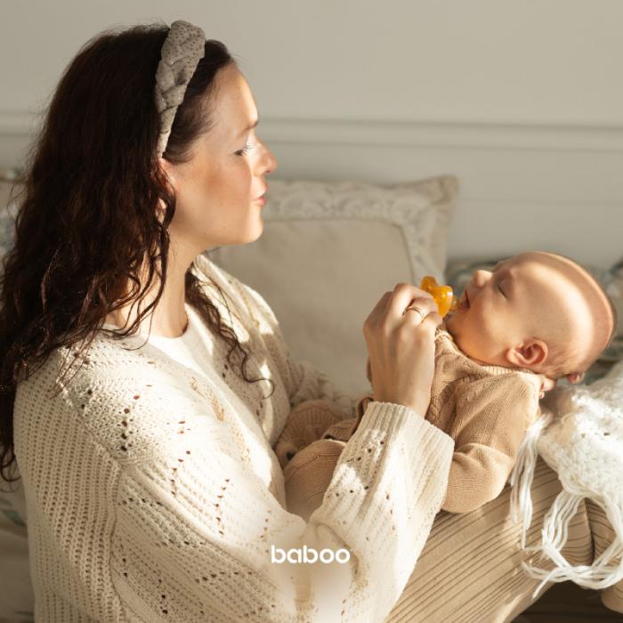 BABOO Lateksa apaļais knupis, 0+ mēnešu vecumam