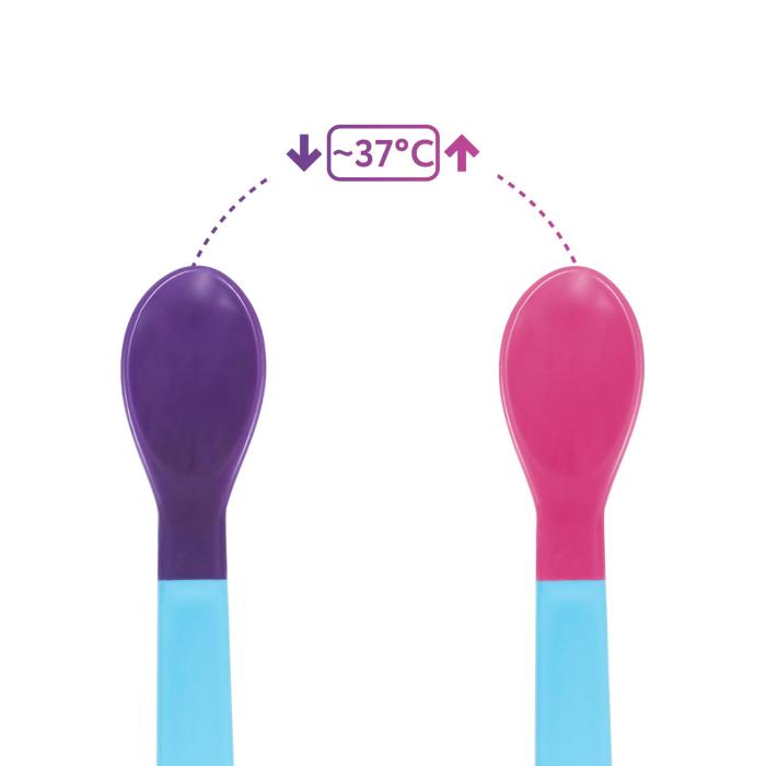 BABOO Karstumjutīgās karotes, 4+ mēnešu vecumam, zilas N2