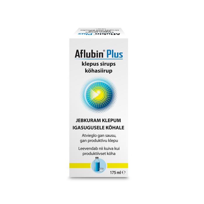 AFLUBIN Plus klepus sīrups 175 ml