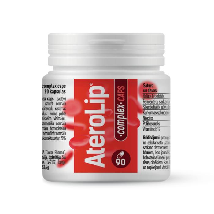 ATEROLIP Complex caps, kapsulas N90