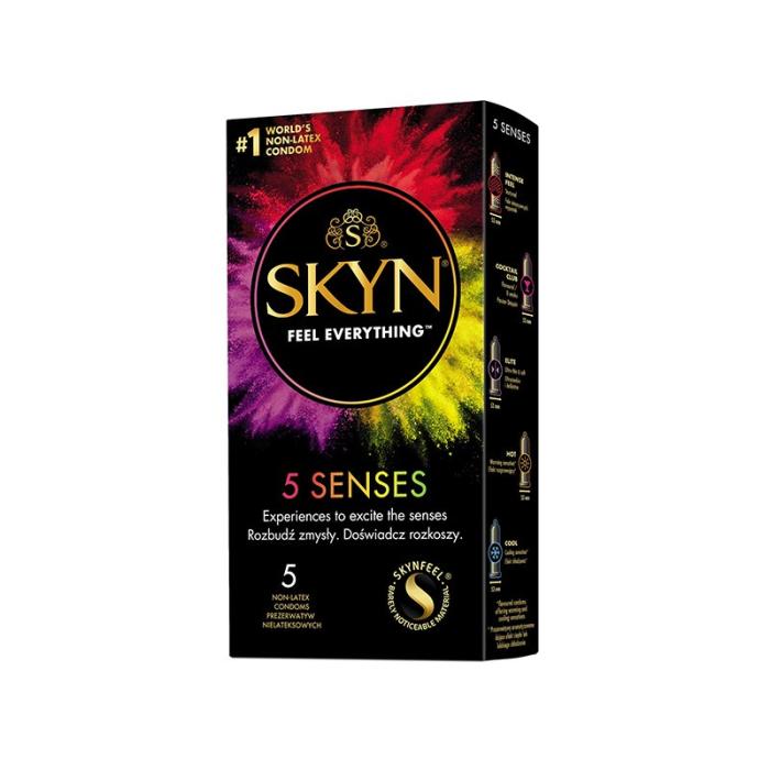 LIFESTYLE Skyn 5 Senses prezervatīvi N5