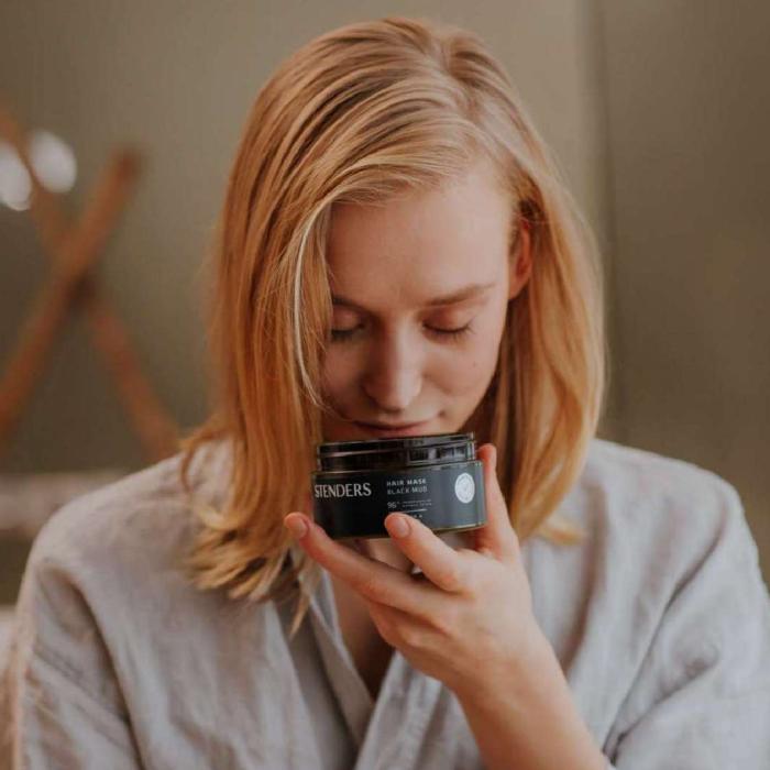 STENDERS Melnās dūņas matu maska 200 ml
