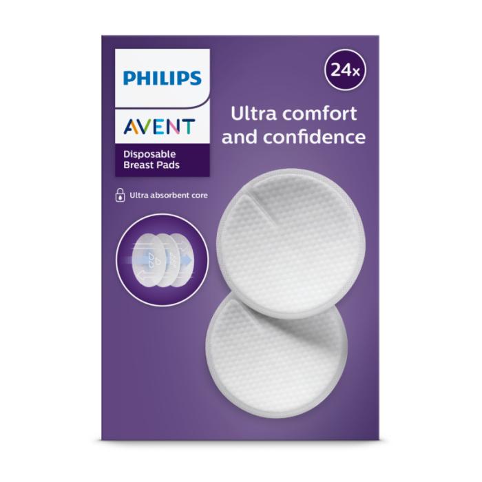 PHILIPS AVENT Vienreizējas lietošanas krūšturu ieliktnīši N24