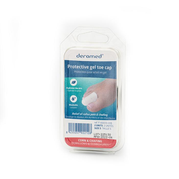 DERAMED Polimēra gela cepurīte pirksta aizsardzībai, S izmērs N2